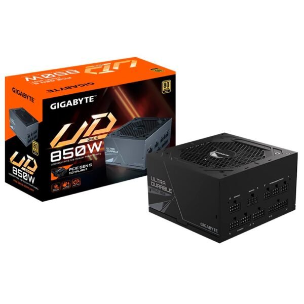 Fuente de Alimentación Gigabyte GP-UD850GM PG5 850W ATX Modular 80 Plus Gold