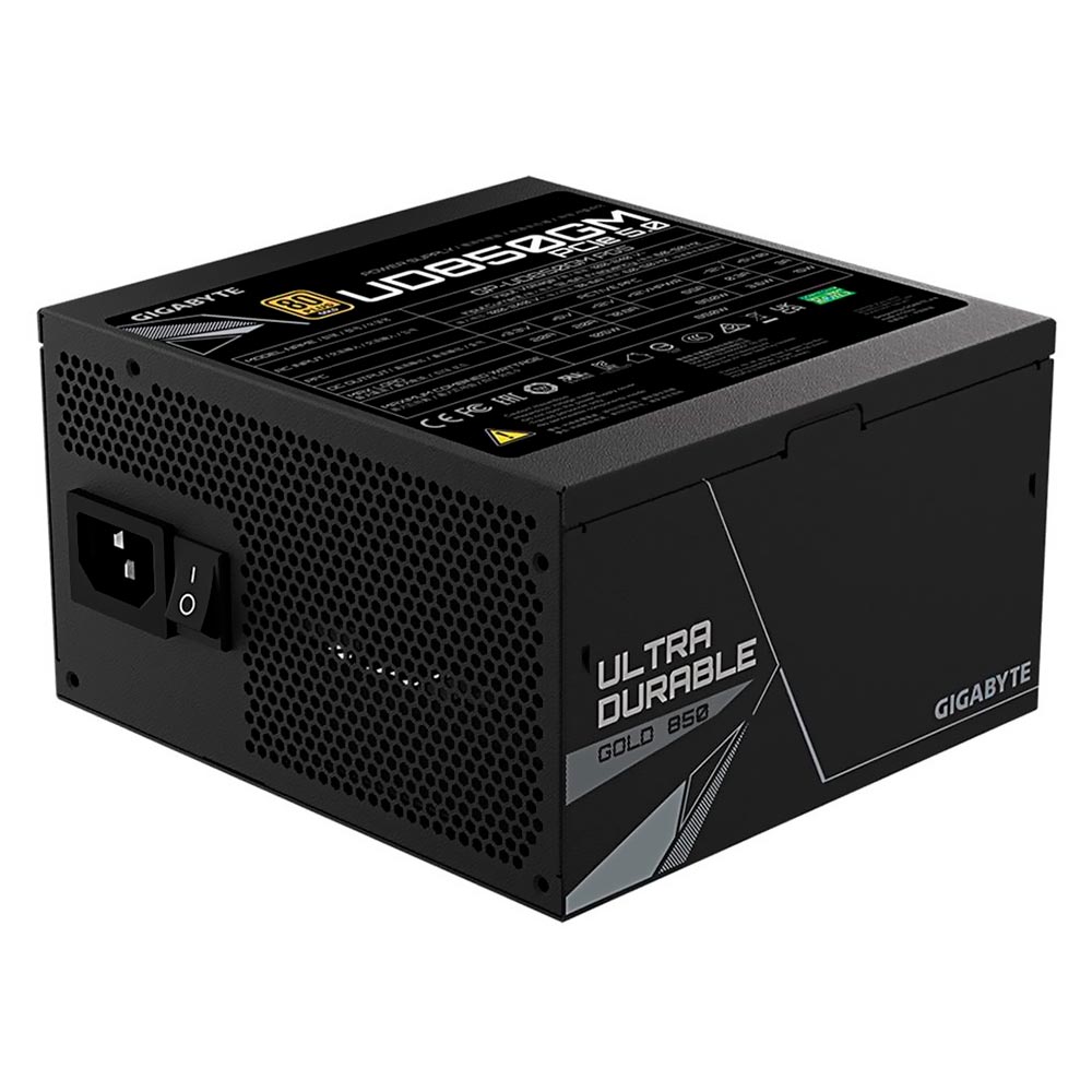 Fuente de Alimentación Gigabyte GP-UD850GM PG5 850W ATX Modular 80 Plus Gold