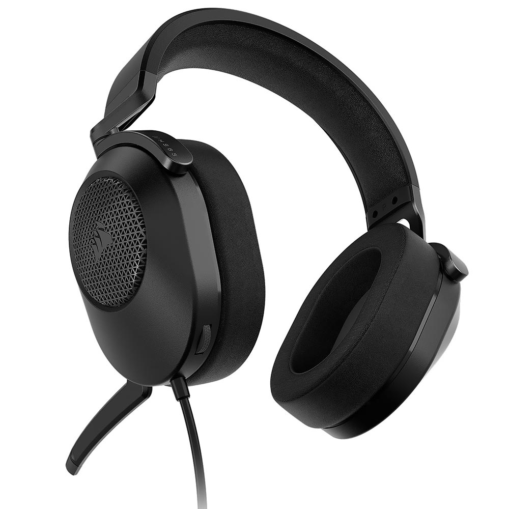 Auricular Gamer Corsair Surround HS65 Con Cable - Negro (CA-9011270-NA)