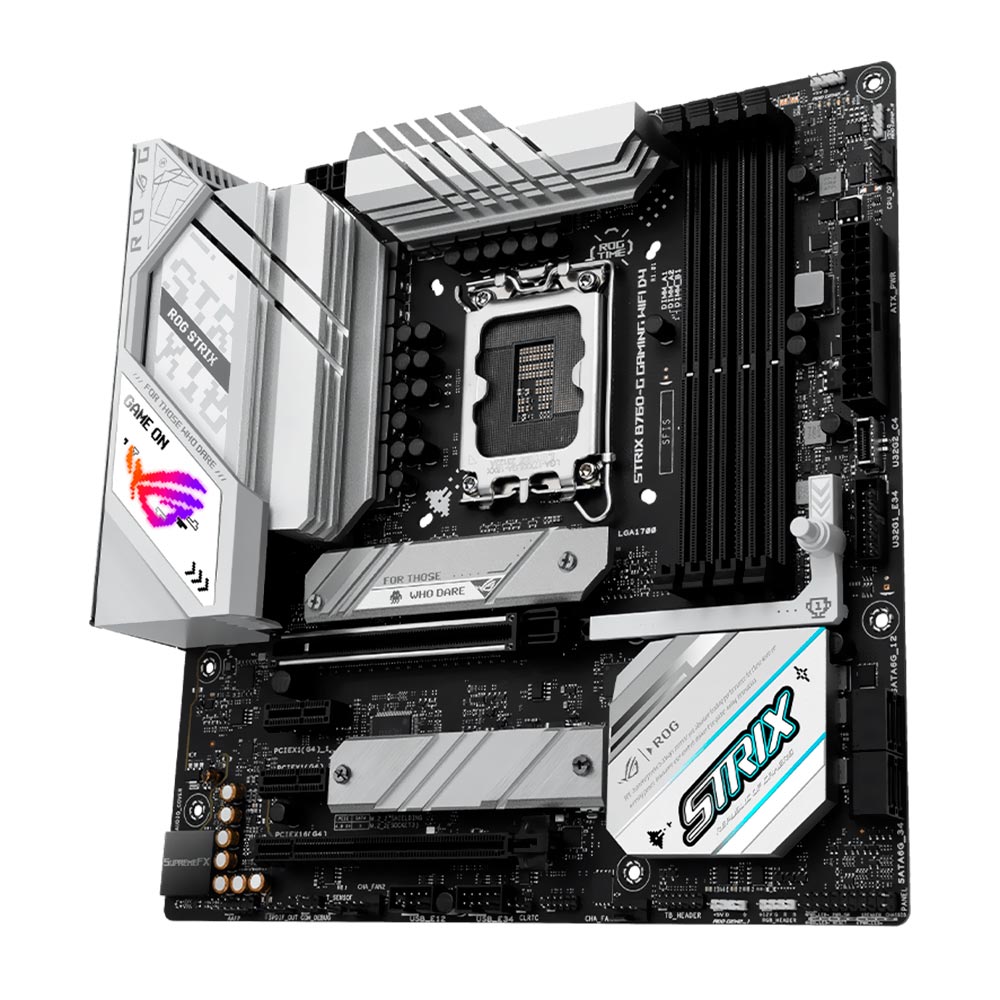 Placa Madre ASUS ROG Strix B760-G Gaming Wi-Fi D4 Socket LGA 1700 DDR4