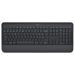 Teclado Logitech K650 Signature Wireless Español Negro (920-010910)