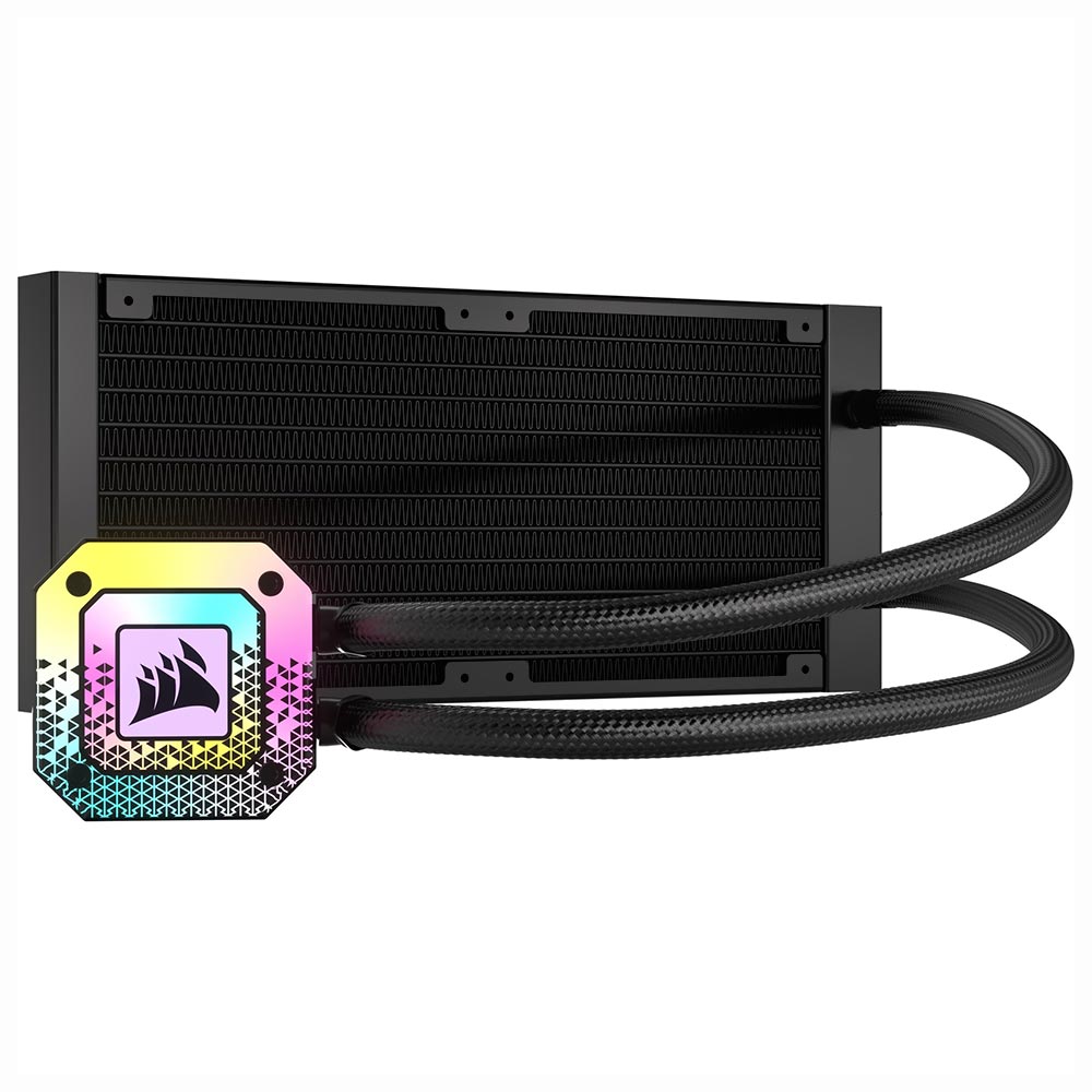 Refrigeración Liquida Corsair ICUE H100I Elite Capellix XT RGB 240MM CW-9060068-WW - Negro