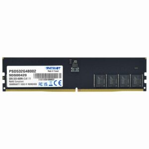 Memoria RAM Patriot Signature DDR5 32GB 4800MHz Negro (PSD532G48002)