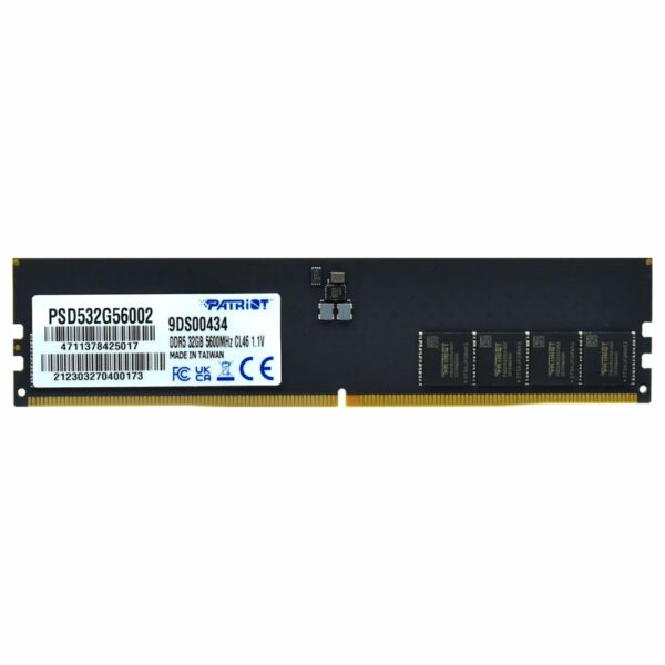 Memoria RAM Patriot Signature DDR5 32GB 5600MHz Preto (PSD532G56002)