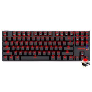 Teclado Gamer Mecánico Redragon K590-RE Mahoraga Wireless RED Inglés Negro