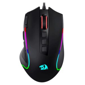 Mouse Gamer Redragon M612-RGB Predator USB - Negro