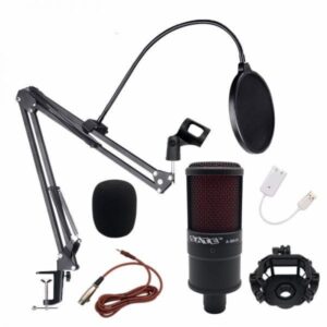 Micrófono Satellite A-MK05 Live Broadcast Negro