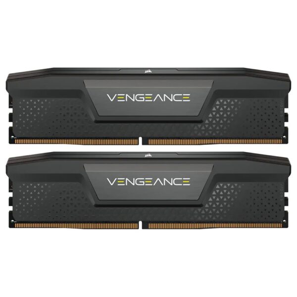 Memoria RAM Corsair Vengeance DDR5 32GB (2x16GB) 6000MHz Negro / Gris (CMK32GX5M2B6000C40)