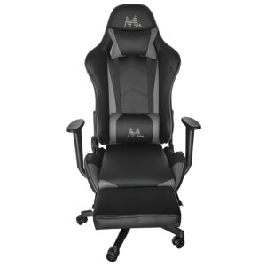 Silla Gamer Mtek MK03 Negro Gris
