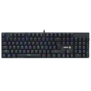 Teclado Gamer Mecánico Satellite GK-31 USB RGB Inglés Negro