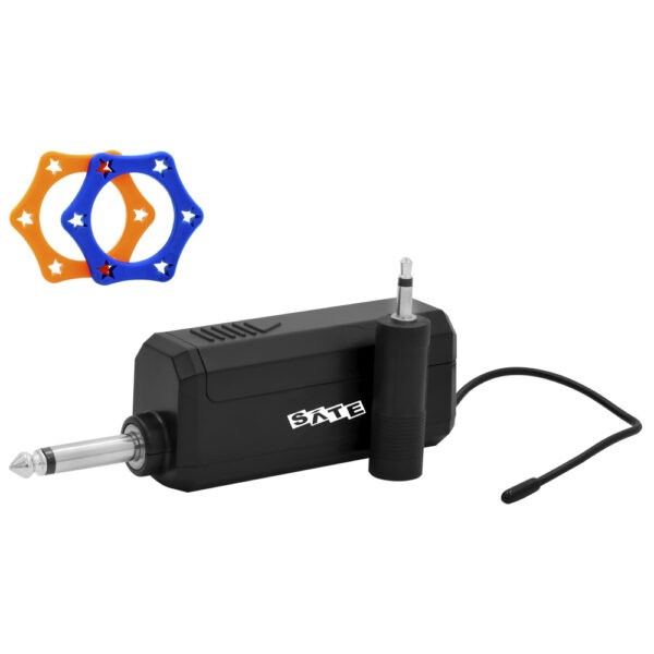 Micrófono Satellite A-MK1202 Wireless - Dorado (Kit con 2)