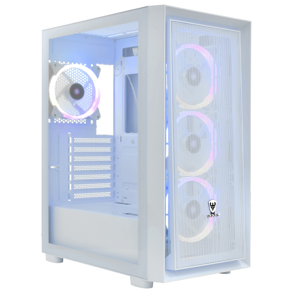 Gabinete Gamer Satellite K2402 E-ATX 4 Cooler Blanco