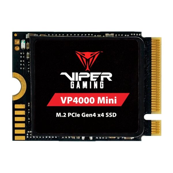 SSD Patriot M.2 500GB Viper Gaming VP4000 Mini 2230 NVMe - VP4000M500GM23
