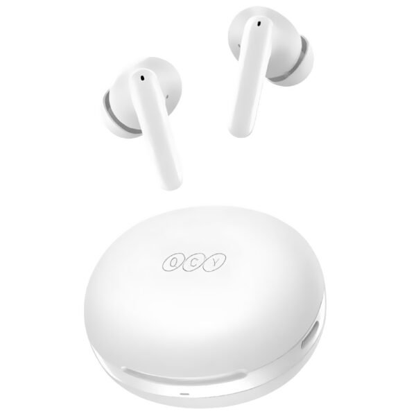 Auricular QCY T13 Anc2 Bh23Ht09A TWS Earbuds Bluetooth - Moon Blanco