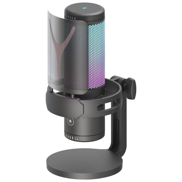 Micrófono Redragon Fenris Condenser GM301 RGB-Negro