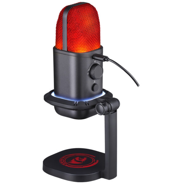 Micrófono Redragon Echowae GM305 RGB Negro
