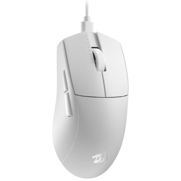 Mouse Gamer Redragon M996W K1NG 8K USB - Blanco