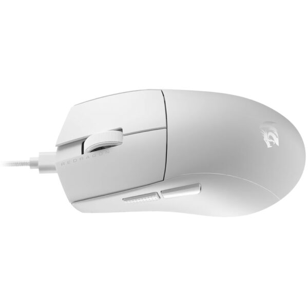 Mouse Gamer Redragon M996W K1NG 8K USB - Blanco