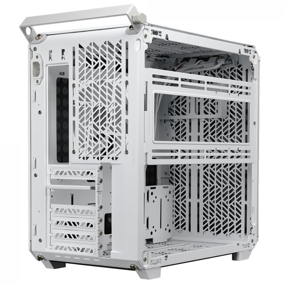 Gabinete Gamer Cooler Master QUBE500 Flatpack Mid Tower 1 Cooler Blanco