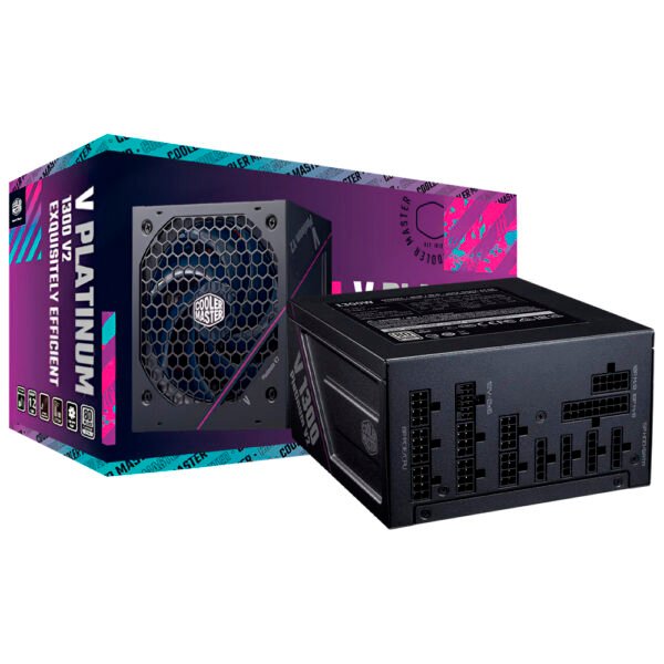 Fuente de Alimentación Cooler Master V Platinum 1300 V2 1300W Modular 80 Plus Platinum - MPZ-D002-AFAP-BUS