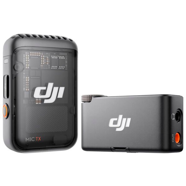 Micrófono Dji Mic 2 Inalámbrico 1Tx + 1Rx Fcc Lightning USB-C-Negro