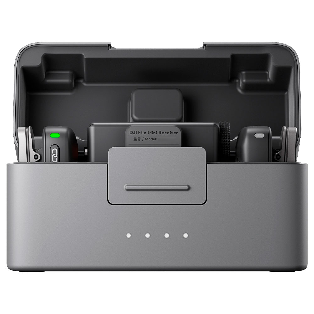 Micrófono DJI Mic Mini Wireless 2TX + 1RX USB-C Negro