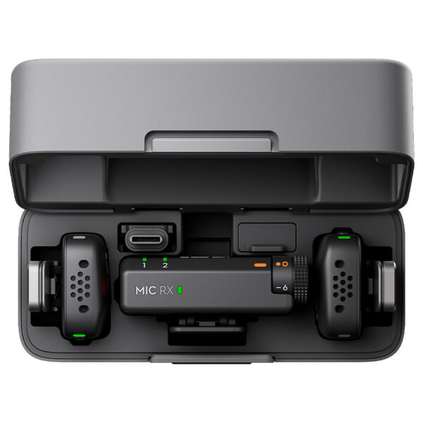 Micrófono DJI Mic Mini Wireless 2TX + 1RX USB-C Negro