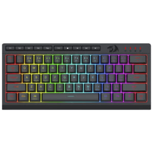 Teclado Gamer Redragon K522-RGB Shiva 61 USB RGB Inglés Negro