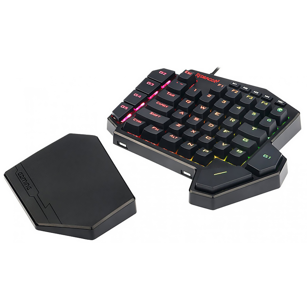 Teclado Gamer Mecânico Redragon K585RGB Diti USB RGB Blue Inglés Negro
