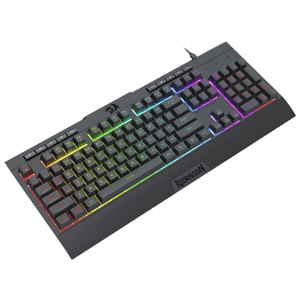 Teclado Gamer Redragon K525-RGB Shiva Lite USB RGB Inglés Negro