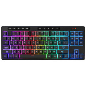 Teclado Gamer Redragon K516-RGB Shiva 87 USB RGB Inglés Negro