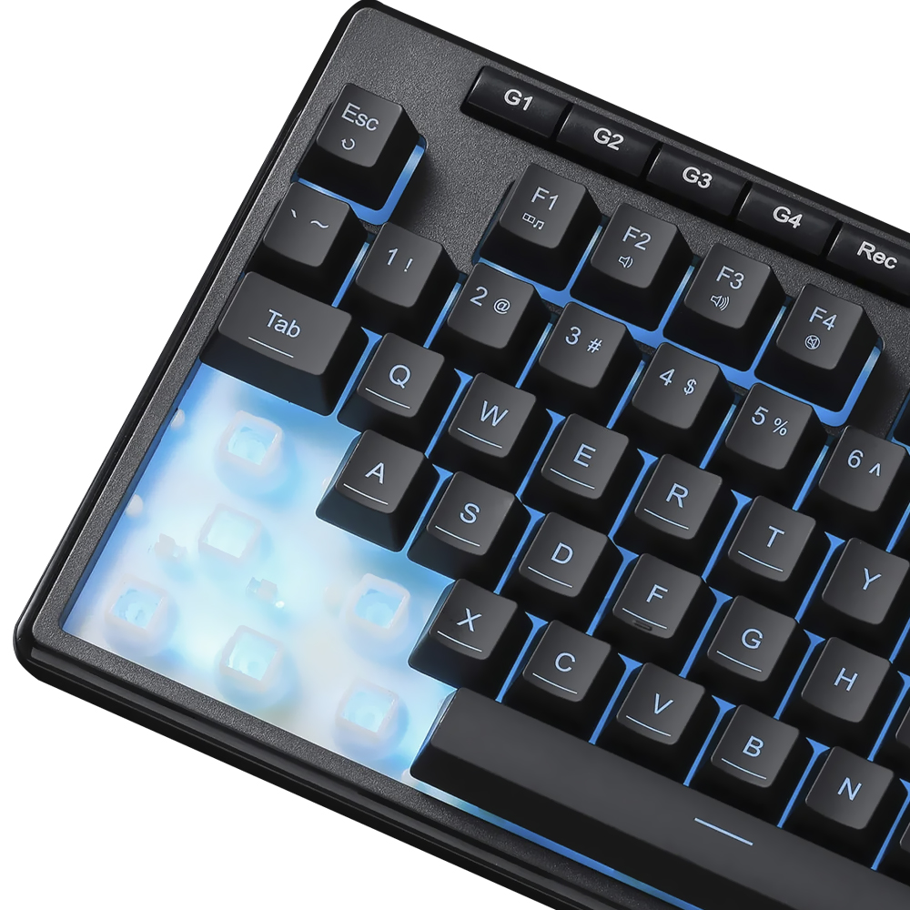 Teclado Gamer Redragon K516-RGB Shiva 87 USB RGB Inglés Negro
