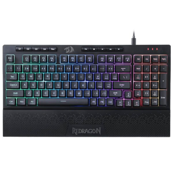 Teclado Gamer REDRAGON K515-RGB Shiva 98 USB RGB Inglés-Negro
