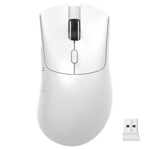 Mouse Gamer Attack Shark R1 1K Wireless / Bluetooth - Blanco