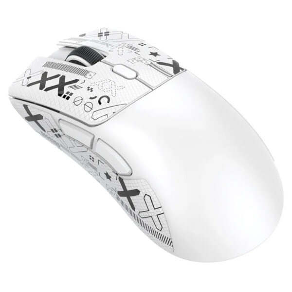 Mouse Gamer Attack Shark R1 1K Wireless / Bluetooth - Blanco