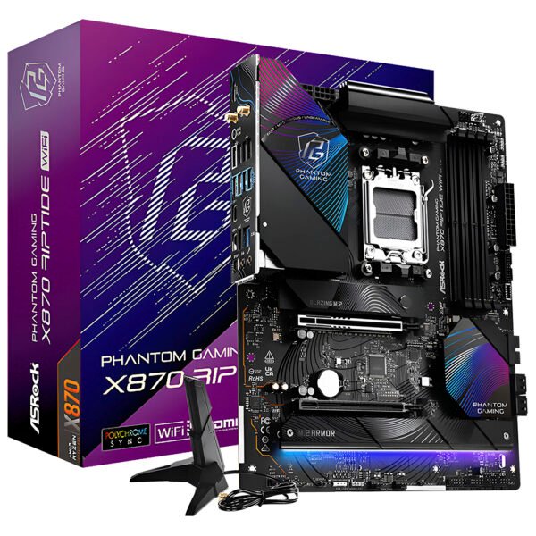 Placa Madre ASROCK X870 Riptide WI-FI Socket AM5 DDR5