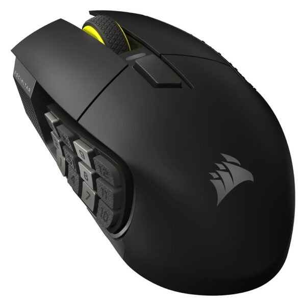 Mouse Gamer Corsair Scimitar Elite SE MMO Wireless - Gun Metal (CH-9314014-WW)