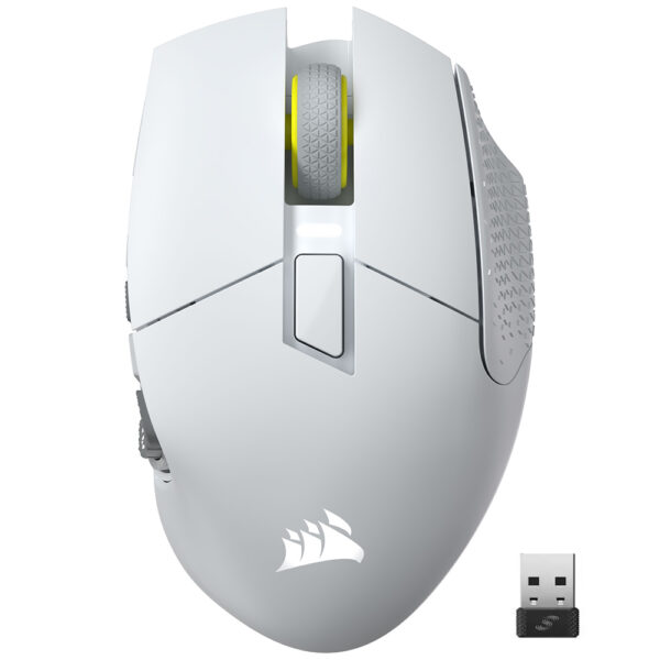 Mouse Gamer Corsair Scimitar Elite SE MMO Wireless - Blanco (CH-9314011-WW)