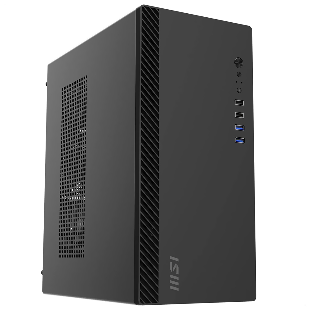 Gabinete Gamer MSI Pro Shield M100P Mid Tower Negro