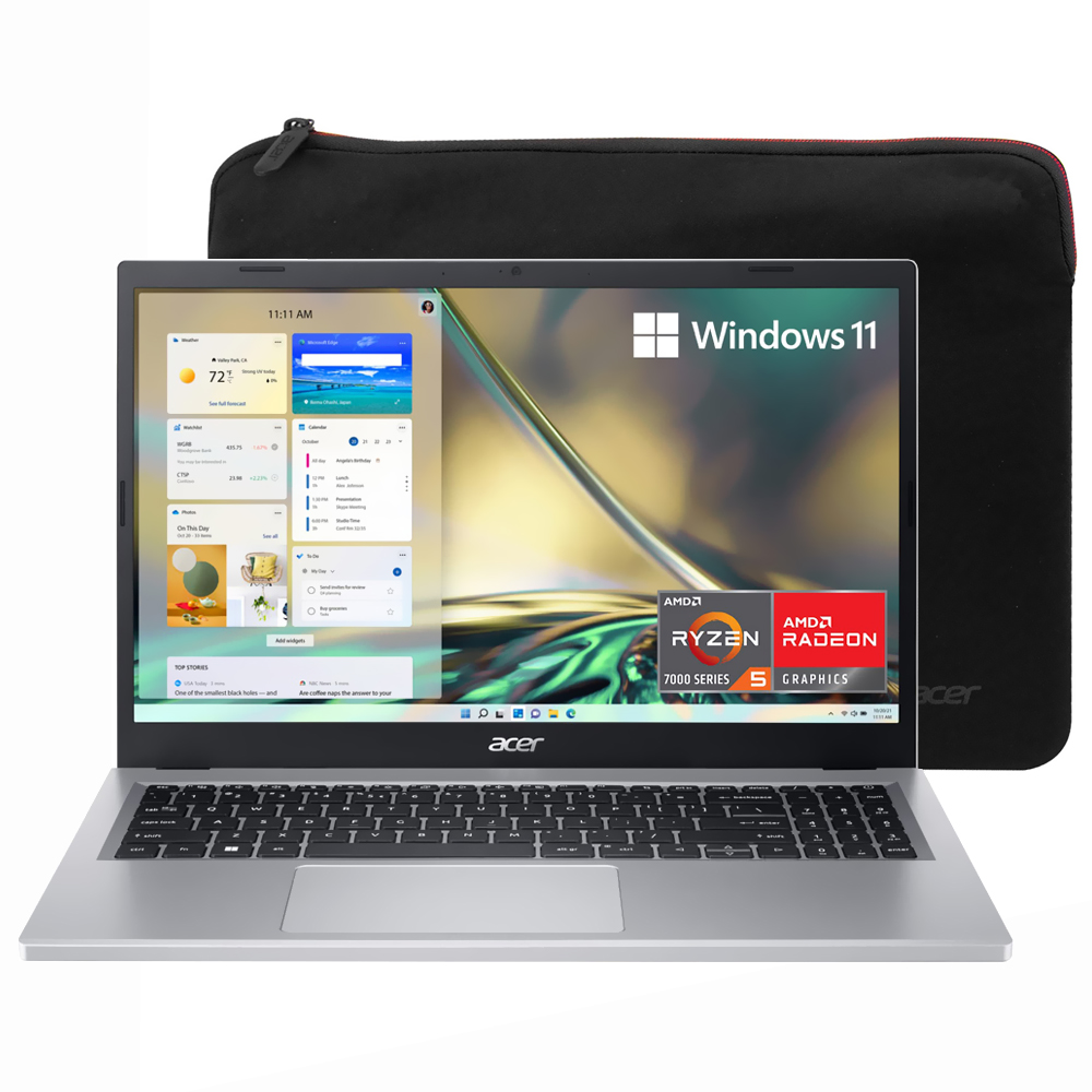 Notebook Acer Aspire 3 A315-24PT-R288 AMD Ryzen 5 7520U Pantalla Touch Full HD 15.6" 16GB de RAM 1TB SSD