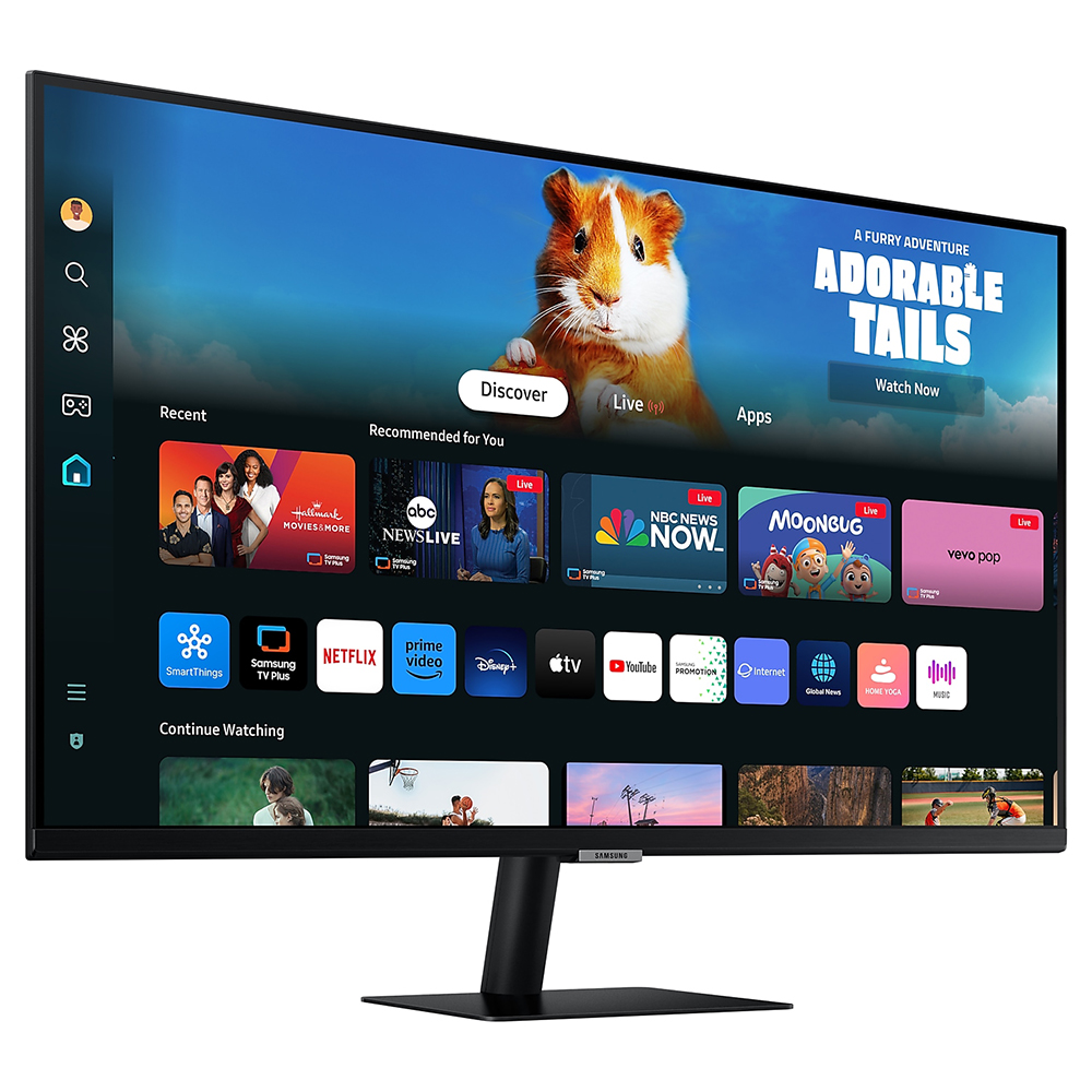 Monitor Samsung Smart M5 LS32DM500EN 32" Full HD VA 60Hz Negro