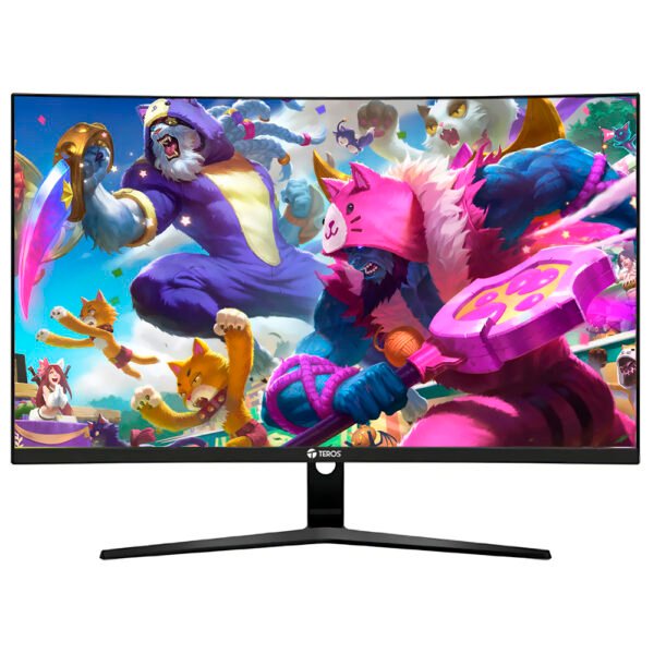 Monitor Teros Corvet TE-3251S 31.5" 2K Quad HD Curvo VA 75HZ 1MS-NEGRO