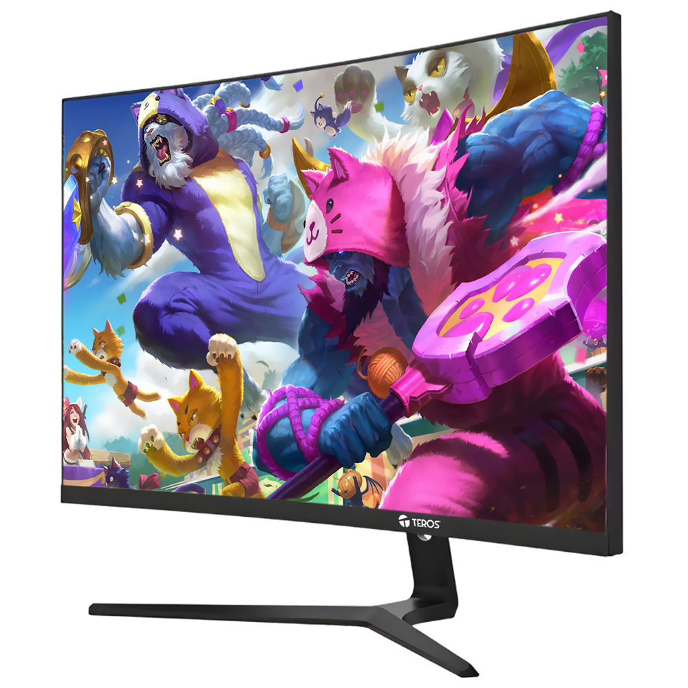 Monitor Teros Corvet TE-3251S 31.5" 2K Quad HD Curvo VA 75Hz 1Ms Negro