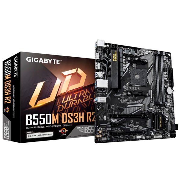 Placa Madre GIGABYTE B550M DS3H R2 Socket AM4 DDR4