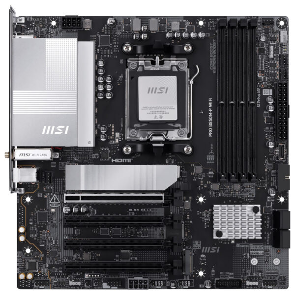 Placa Madre MSI Pro B850M-P Wi-Fi Socket AM5 DDR5