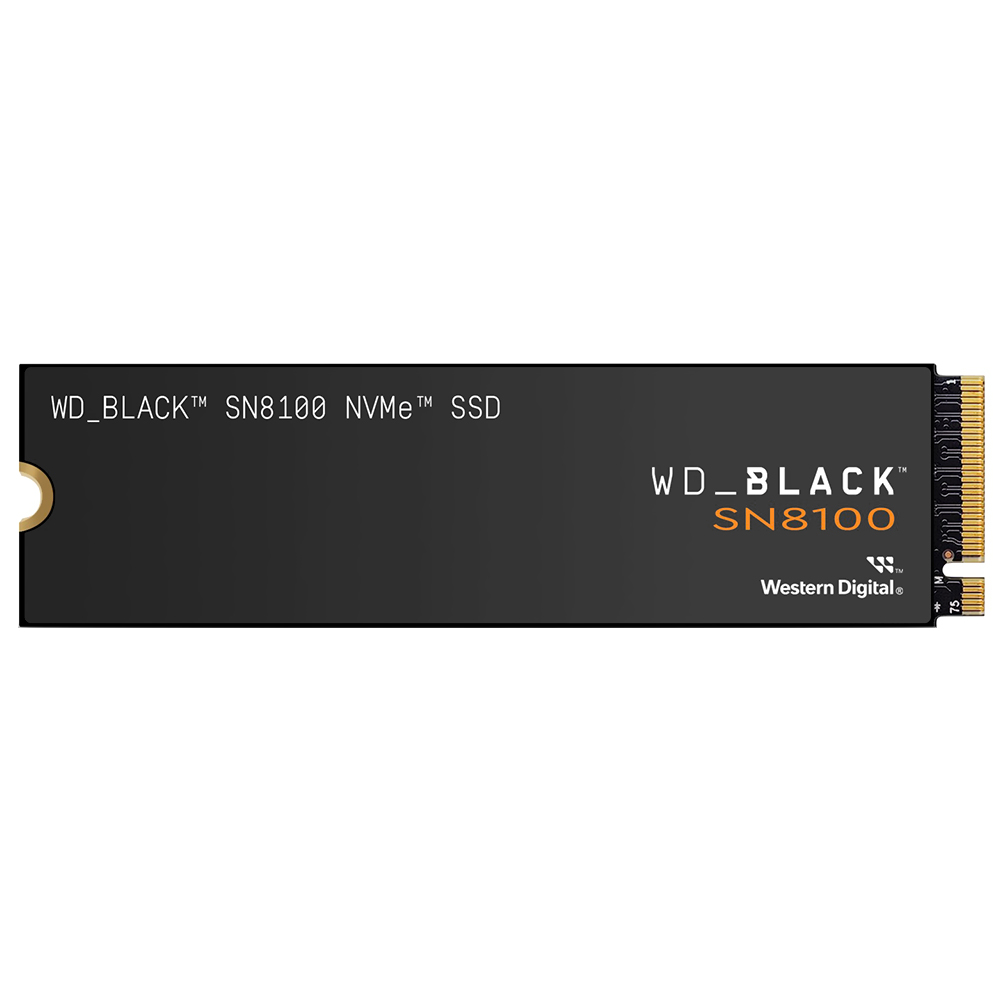 SSD M.2 1TB WESTERN BLACK SN8100 NVMe PCIE GEN5 - WDS100T1X0M 14900/11000 MB/s