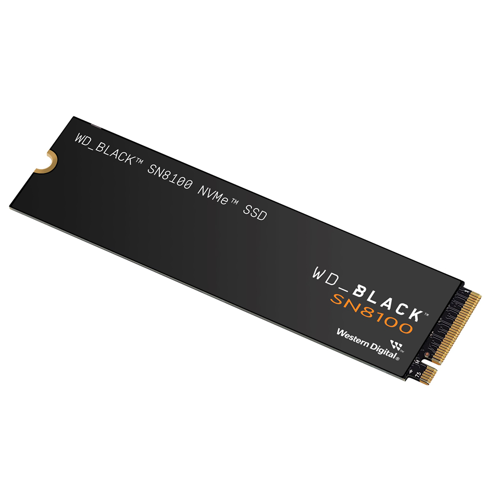 SSD M.2 1TB WESTERN BLACK SN8100 NVMe PCIE GEN5 - WDS100T1X0M 14900/11000 MB/s