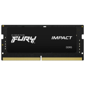 Memoria RAM Notebook Kingston Fury Impact DDR5 16GB 6400MHz Negro (KF564S38IB-16)