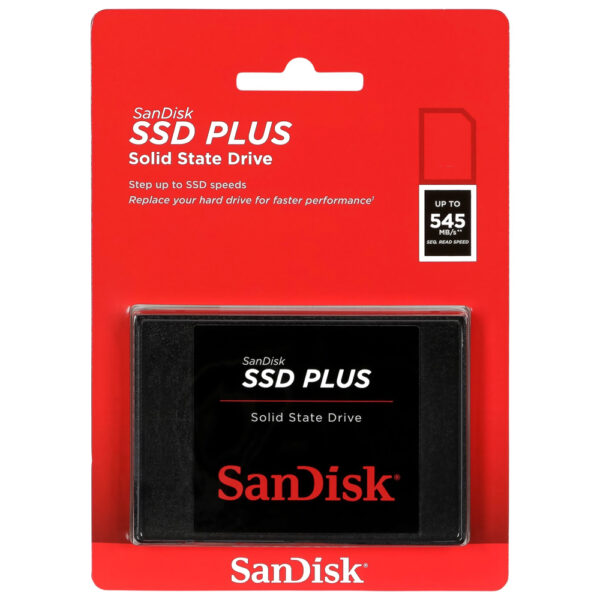 SSD SanDisk 250GB Plus 2.5" SATA 3 - SDSSDA-250G-G28