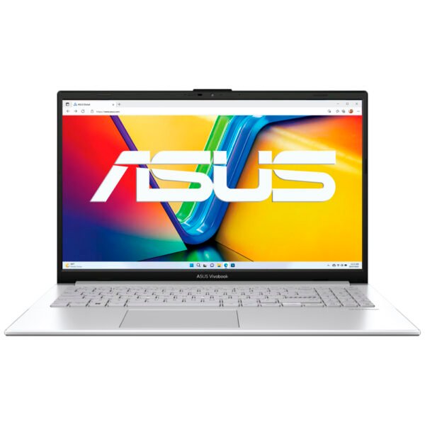 Notebook Asus Vivobook Go 15 E1504GA-WS35 Intel Core I3 N350 Pantalla Full HD 15.6" 8GB RAM 256GB SSD Windows 11 Home - Plata (Inglés)